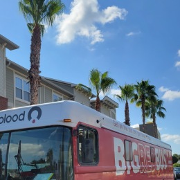 Stop by the main entrance to donate Blood today!! 
One blood will be here until 4pm🩸
#towncenteratlakesidevillage #lakesidevillage #oneblood #Lakeland #Florida #greystarmarketing Instagram post from @towncenteratlakesidevillage on August 20, 2021 10:36:07am